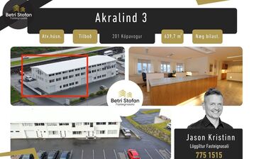 Akralind 3, 201 Kópavogur